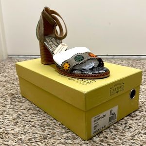 L’ Artiste hand painted heels.